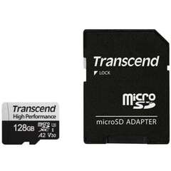 Карта памяти microSDXC 128GB Transcend Class 10 UHS-I U3 High Performance