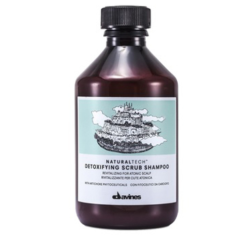 Davines NaturalTech Detoxifying: Детоксирующий шампунь-скраб для волос (Detoxifying Scrub Shampoo)