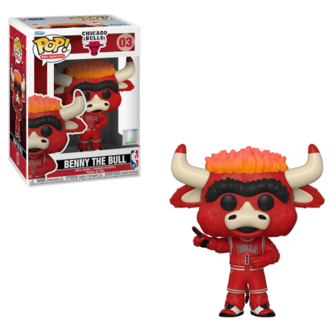 Funko POP! NBA. Chicago Bulls: Benny the Bull (03)