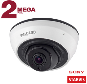 IP-камера видеонаблюдения купольная Beward SV2005DR (3,6мм)