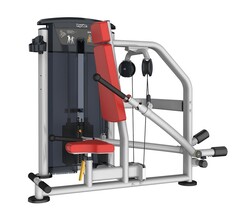 Трицепс, жим сидя AeroFit IT9517. Стек 91 кг