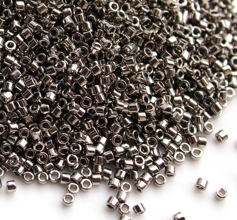 DB-0021 Бисер цилиндрический Миюки делика 11/0 /Miyuki delica 11/0 Nickel Plated DB-0021 Бисер цилиндрический Миюки делика 11/0 /Miyuki delica 11/0 Nickel Plated