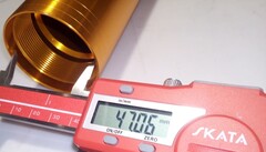 Внешний стакан пера вилки для Yamaha YZF R6 2006 - 2007 г.в., золотой