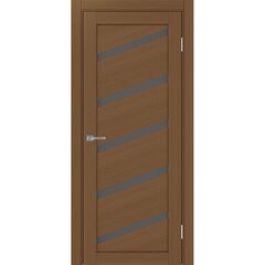 Купить Межкомнатная дверь экошпон Турин 506У.112 орех остеклённая