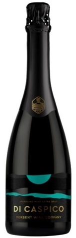 Игристое вино с ЗГУ Дагестан экстра брют/ Extra Brut белое Di Caspico 0,75л
