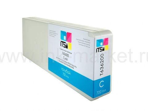 Совместимый картридж Optima для Epson Stylus Pro 7700/9700/7890/9890/9900 Cyan 700 ml Pigment (C13T636200)