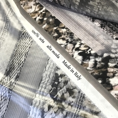 Ткань шелк матовый с эластаном анималистичный 1102