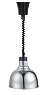 Лампа тепловая подвесная стального цвета Kocateq DH635SS NW