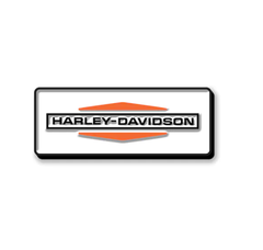 Значок Stacked Logo Enamel Harley-Davidson