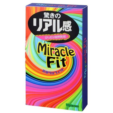 Презервативы Sagami Miracle Fit - 10 шт. - Sagami Sagami Miracle Fit №10