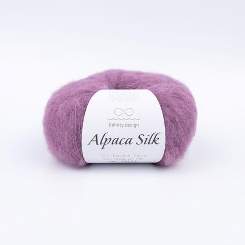 Пряжа Infinity Alpaca Silk 4622 светлый вереск