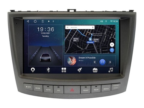 Магнитола для Lexus IS 250 (2006-2012) Android 11 3/32GB QLED DSP 4G модель LE-0612TS18