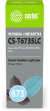 Чернила Cactus CS-T6735LC 673 светло-голубой 70мл для Epson Inkjet Photo L800, L801, L810, L850