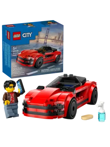 Конструктор LEGO Сity 60448 Красный спортивный автомобиль