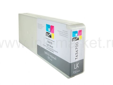 Совместимый картридж Optima для Epson Stylus Pro 7700/9700/7890/9890/9900 Light Black 700 ml Pigment (C13T636700)