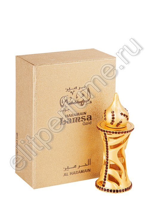 Lamsa Gold Ламса Золото 12 мл арабские масляные духи от Аль Харамайн Al Haramain Perfumes