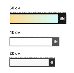 Светильник Yeelight Световая панель с датчиком движения Yeelight Motion Sensor Closet Light A40 черн YDQA1620007BKGL