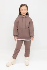 брюки  для девочки  КР 400731/капучино к515