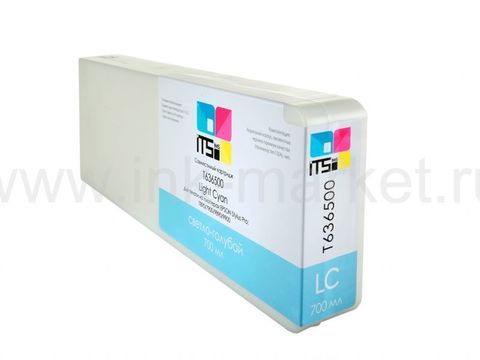 Совместимый картридж Optima для Epson Stylus Pro 7700/9700/7890/9890/9900 Light Cyan 700 ml Pigment (C13T636500)