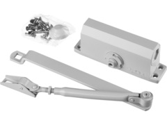 STAYER MAXComfort, до 100 кг, цвет серебро, дверной доводчик (37915-100)