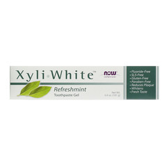 Now Foods, Solutions, XyliWhite, зубная гель-паста, освежающая мята, 181 г (6,4 унции)