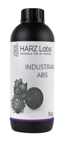 Фотополимер HARZ Labs Industrial ABS, серый (1 кг)