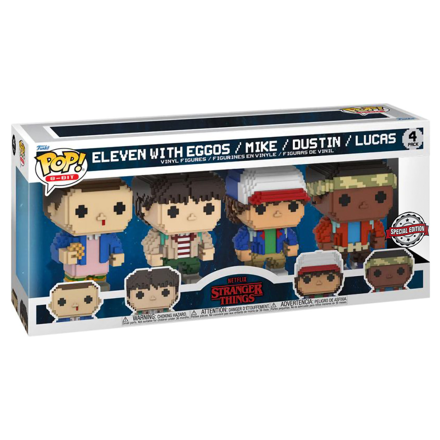 Набор фигурок Funko POP! Stranger Things: Eleven/Mike/Dustin/Lucas