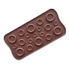 Форма для шоколада и мастики 22х10,5 см "Пуговицы"