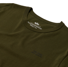 Футболка Alpha Industries PT Base Tee Olive (Зеленая)