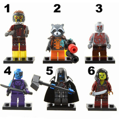 Minifigures Guardians of the Galaxy Blocks Building