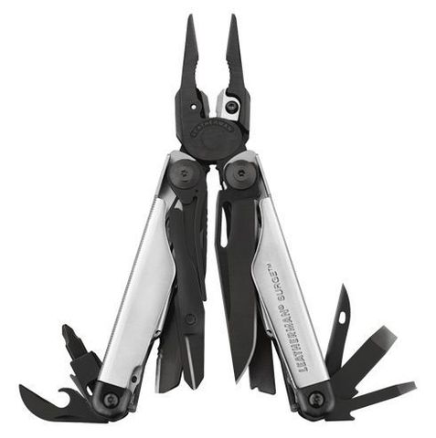 Мультитул Leatherman Surge 21 функция, серебристый/чёрный, кробка картонная (832462)