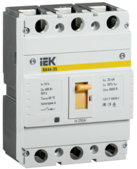 Автоматический выключатель ИЭК 3 200А 25кА ВА 44-35 SVA4410-3-0200