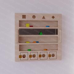 Настенный модуль «Объемные тела и зеркала»