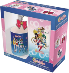 Подарочный набор Sailor Moon: блокнот, брелок и кружка