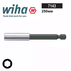 Держатель магнитный 250мм (стопорное кольцо) Wiha 7143 36094