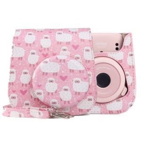 İnstax fotoaparat üzlüyü \ Instant Camera Case Mini 8, 9, 11 sheep