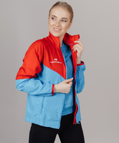 Ветровка Nordski Sport Red/Blue женская