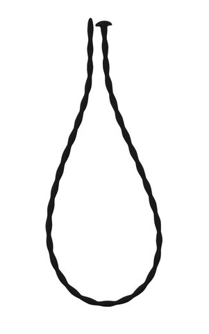 Черный уретральный массажер Glide Extra Small - 30 см. - Lola Games Vanilla 1170-01lola