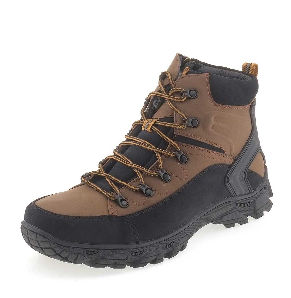 Кроссовки мужские QuattroComforto 248-02MV-572SW коричневые