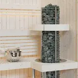 Электрическая печь SAWO TOWER TH3-35Ni2-P (3,5 кВт, нержавейка), выносной пульт (встроенный блок мощности, пульт покупается отдельно) - купить в Москве и СПб недорого по цене производителя

