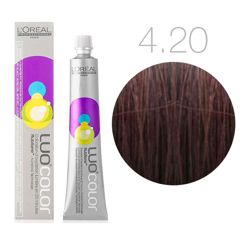 L'Oreal Professionnel Luo Color 4.20 (Шатен перламутровый) - Краска для волос