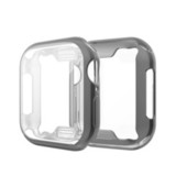 Силиконовый чехол 360 Gloss Case для Apple Watch 42 мм (Темное серебро)