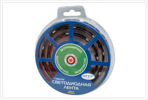 Светодиодная лента гибкая MTF Light 1M2B125CC 1м (синий)