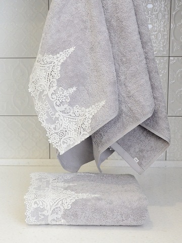Полотенце La Perla с кружевной отделкой 50х90