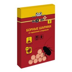 Борные шарики от тараканов и муравьев, 8 шт. Nadzor, 29020