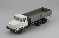 KRAZ-250 late modification 1985-1995 white-gray 1:43 Nash Avtoprom