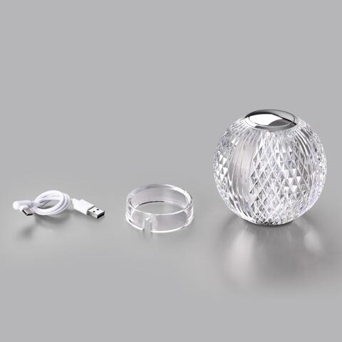 Настольная светодиодная лампа Odeon Light CRYSTAL 5007/2TL