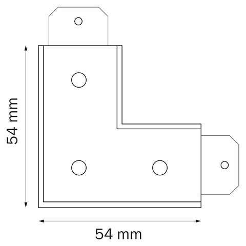 Соединитель трековый Lightstar Pro 505126