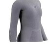 Футболка Женская с длинным рукавом On/Off Grey