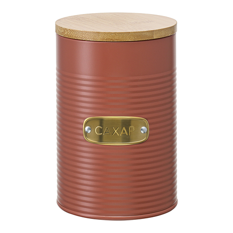 Банка для хранения сахара 1.3л Smart Solutions Irmel терракота